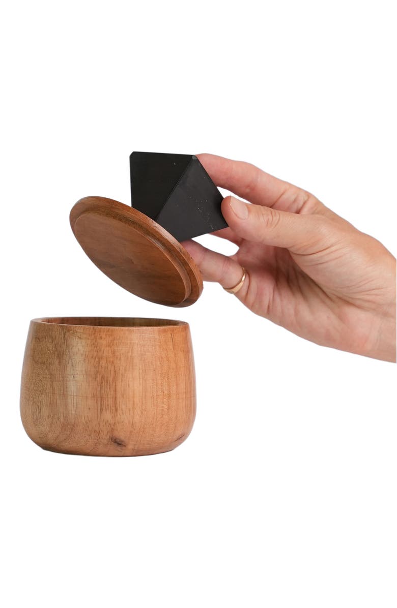 DAR PROYECTOS Round Special Things Jewel Box, Alternate, color, Natural