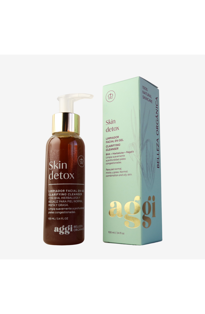 Aggi Beauty Skin Detox Purifying Licorice & Lemongrass Facial Cleanser, Alternate, color, Natural Color