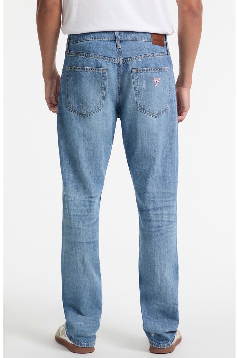 G16 Relaxed Straight Leg Jeans, Alternate, color, LIGHT BLUE