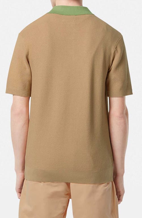 SCOTCH & SODA SCOTCH & SODA TEXTURED COTTON KNIT POLO