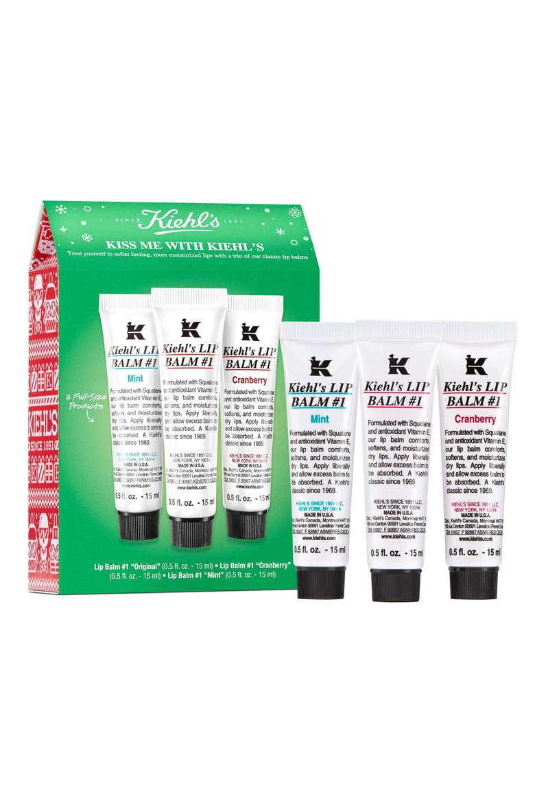 Kiss Me with Kiehl's Set USD $30 Value, Main, color, NO COLOR