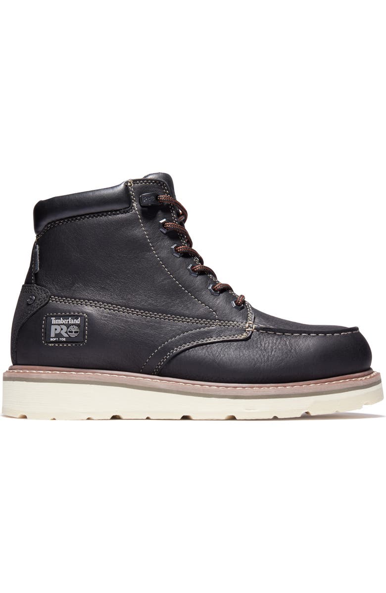 Timberland Gridworks 6" Waterproof Work Boot, Alternate, color, Black