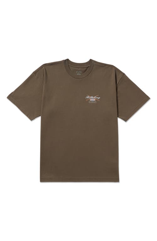 Billabong Crossboards Graphic T-shirt In Green