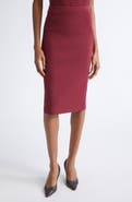 ST. JOHN Nina Knit Pencil Skirt