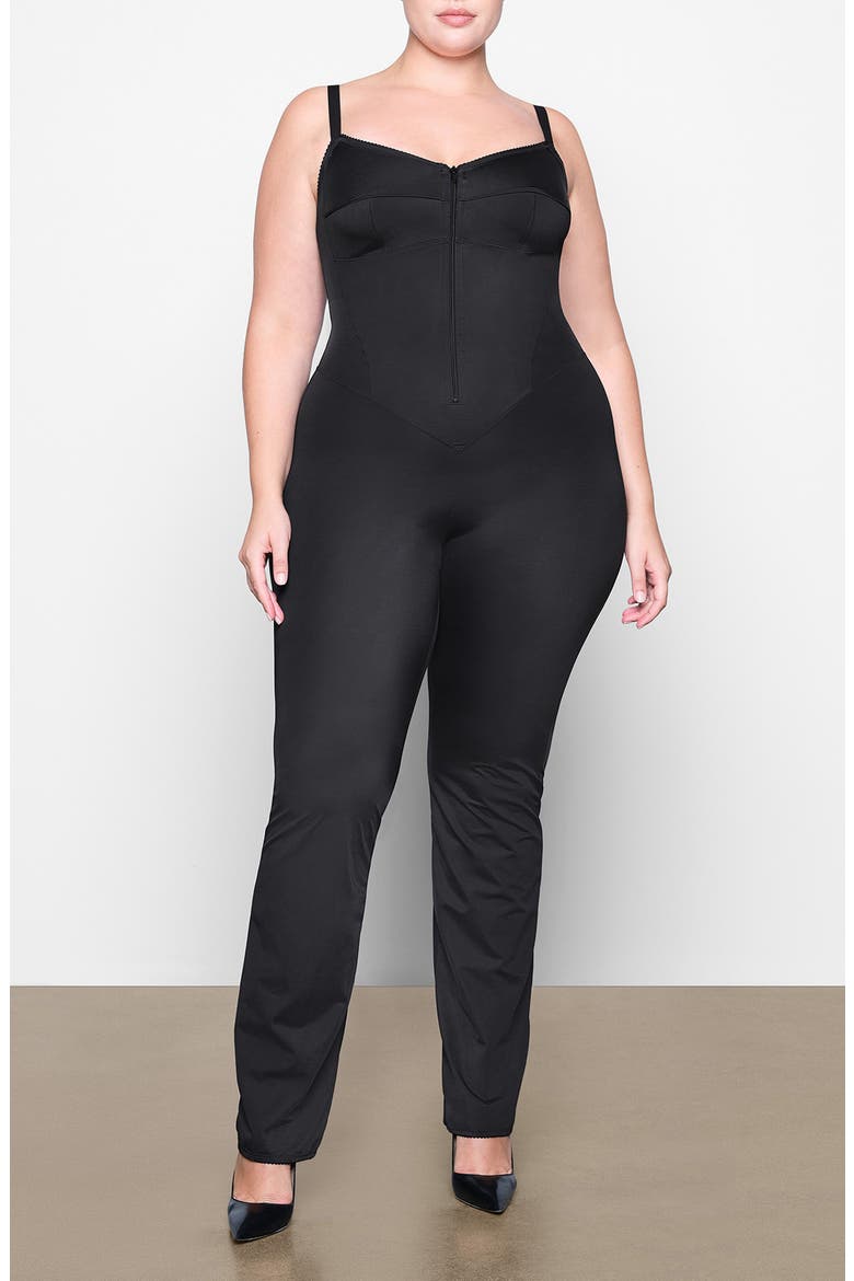 Glam Catsuit, Alternate, color, ONYX