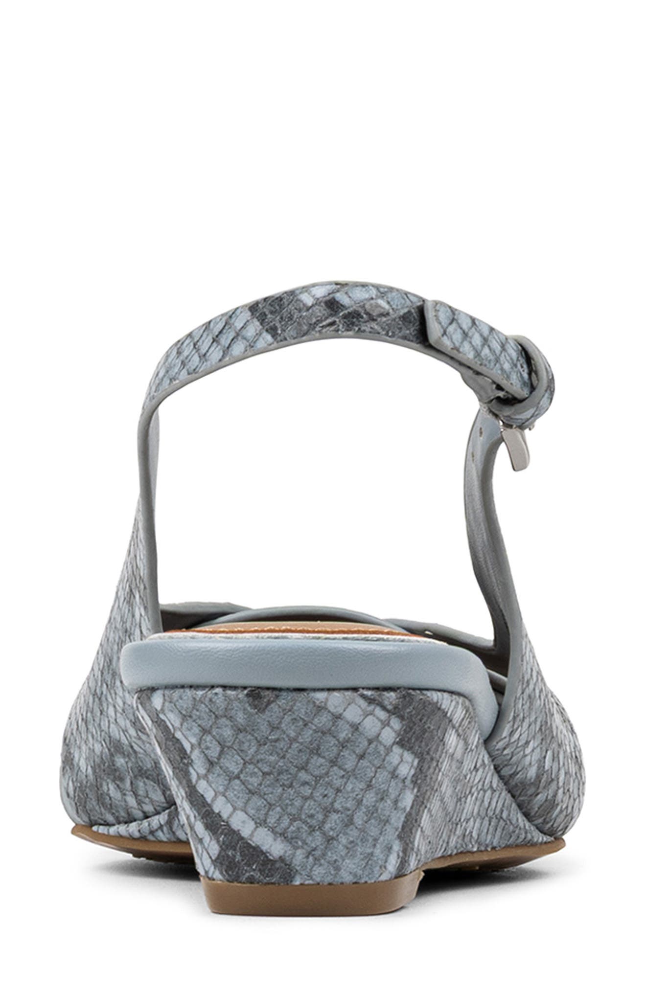 Barbee Slingback Wedge Pump, Alternate, color, CLOUD GRAY