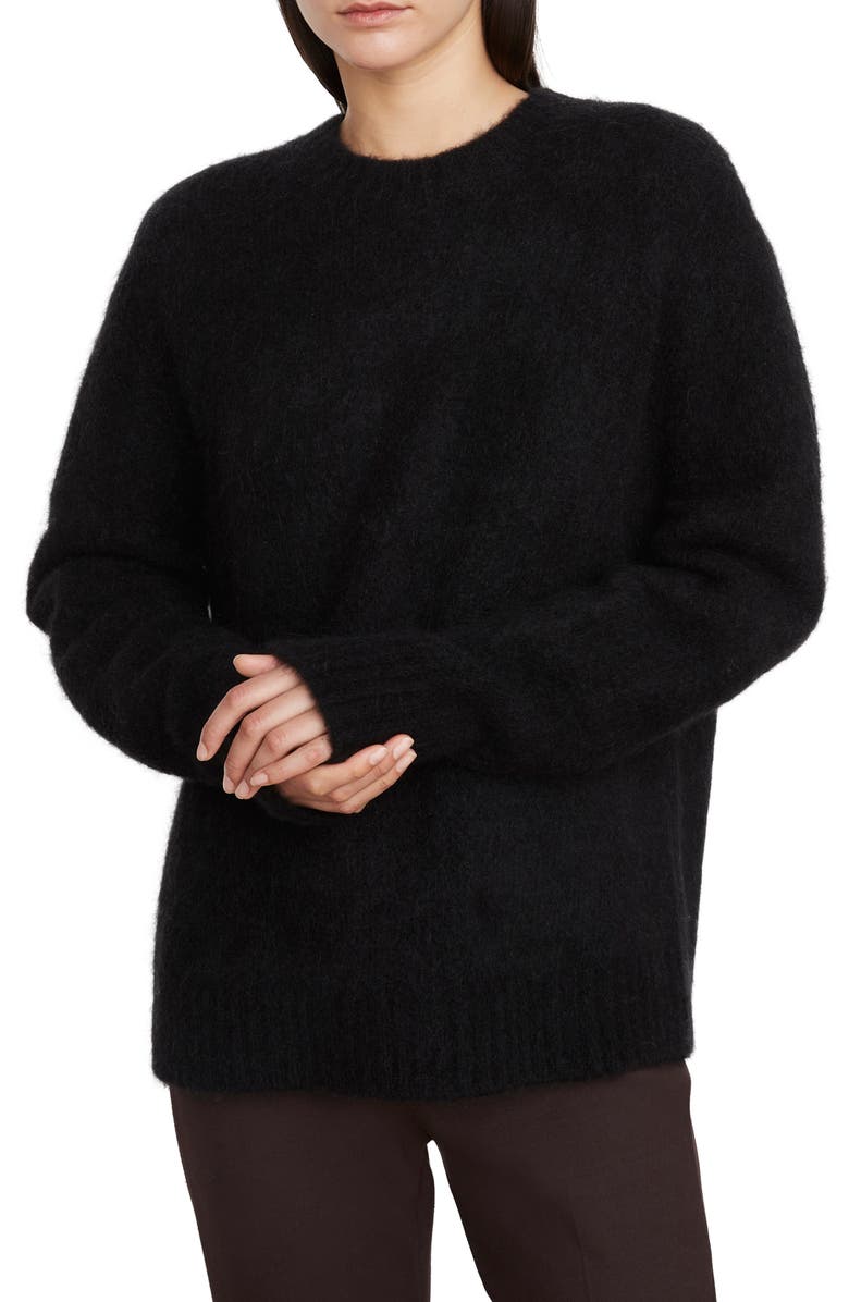 Vince Brushed Oversize Alpaca & Wool Blend Sweater, Main, color, 
