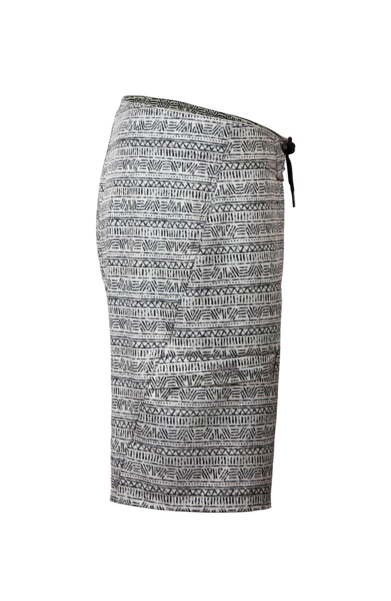 UV Skinz Coastal Board Shorts - 9 Inch, Alternate, color, Cool Grey Aztec Stripe