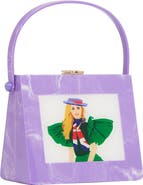 LarAllan Christabel Acrylic Top Handle Bag