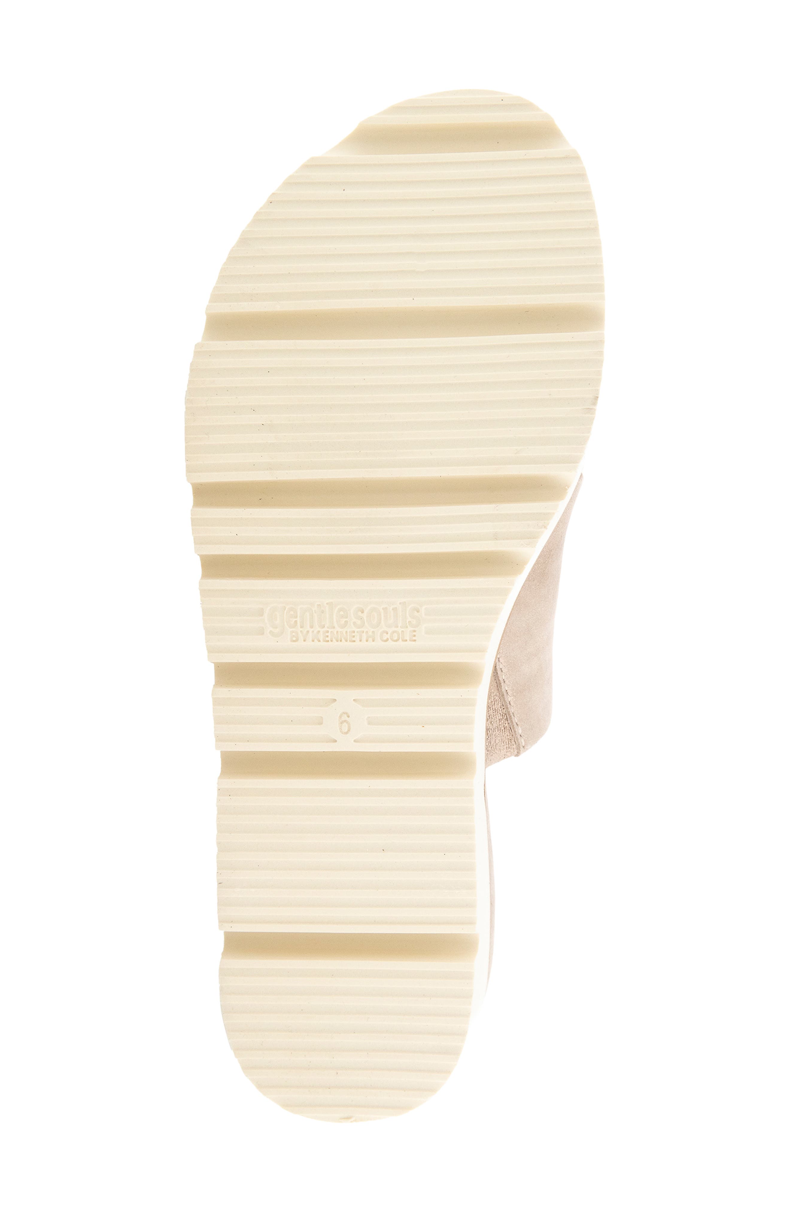 Laverne Toe Loop Platform Sandal, Alternate, color, GRAVEL LEATHER