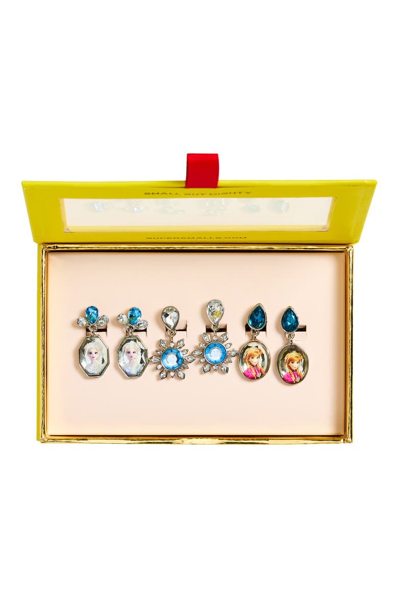 Disney® Frozen Earrings Set, Main, color, MULTI