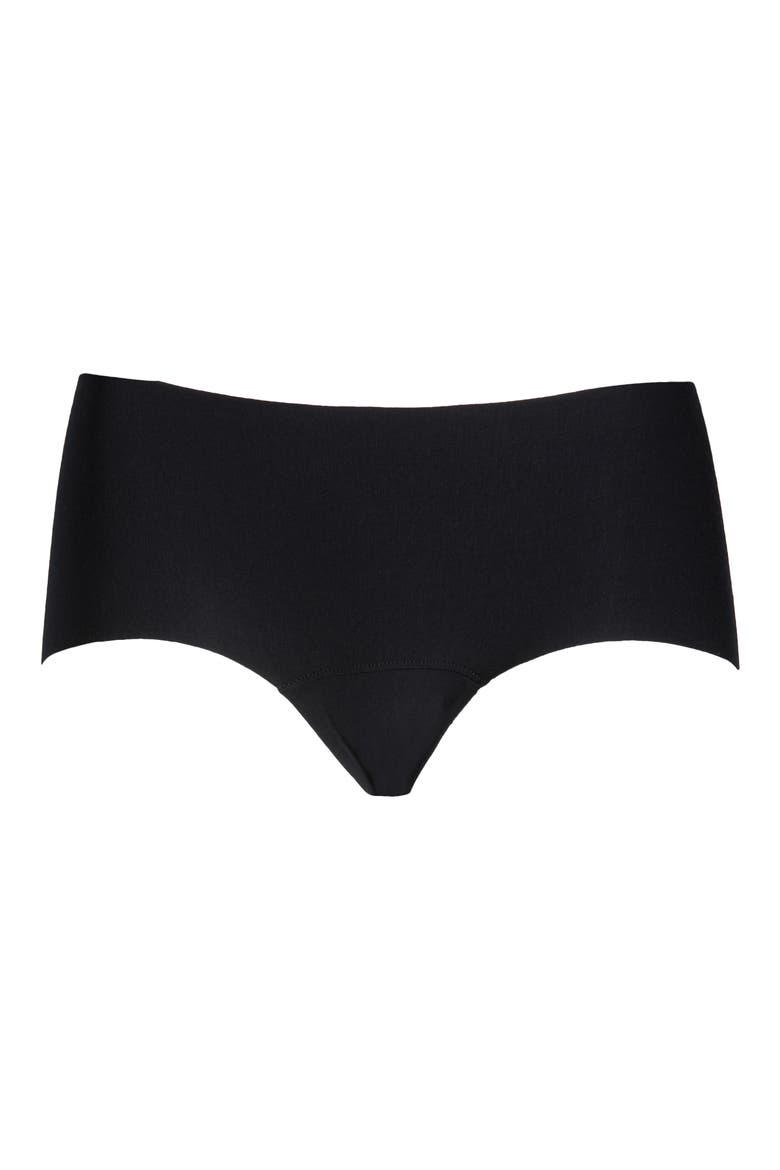 Butter Hipster Panty, Alternate, color, BLACK