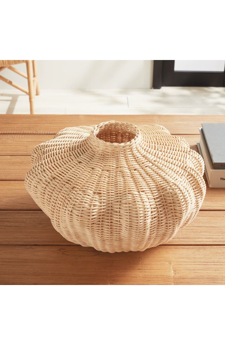 Napa Home & Garden Evren Vase Short, Alternate, color, Beige