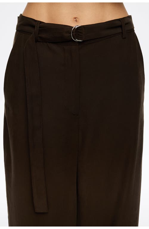Bimba Y Lola Flared Trousers In Brown