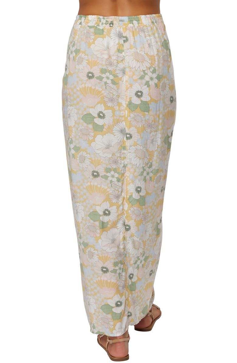 O'Neill Hanalei Floral Print Cover-Up Skirt, Alternate, color, 