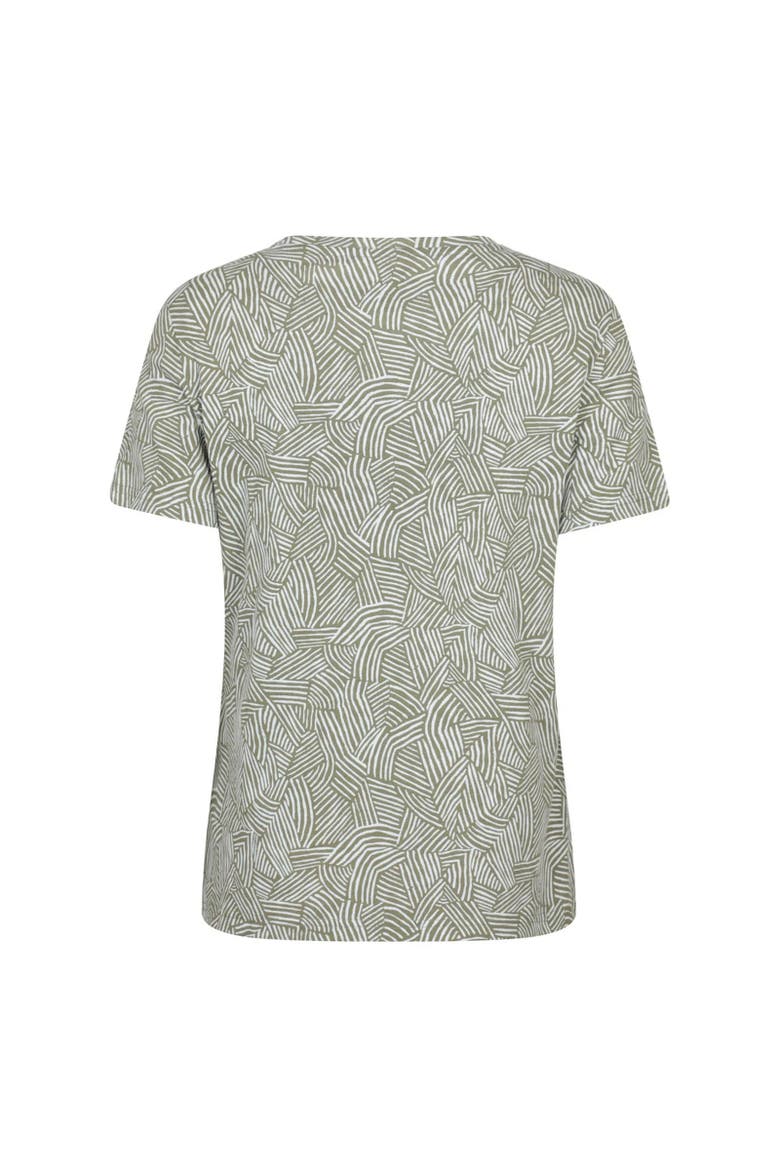 Patterned T-Shirt, Alternate, color, Khaki Green