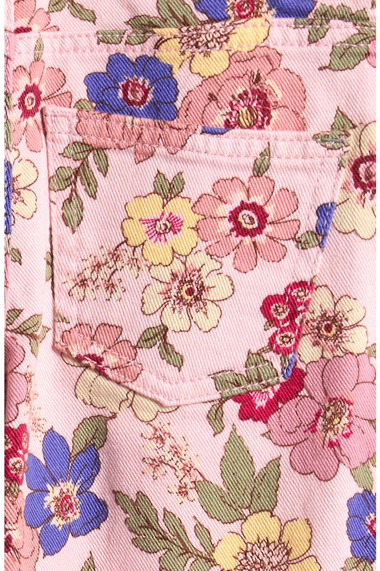 Kids' Wide Leg Jeans, Alternate, color, BLOOMING PINK FLORAL BLOOM