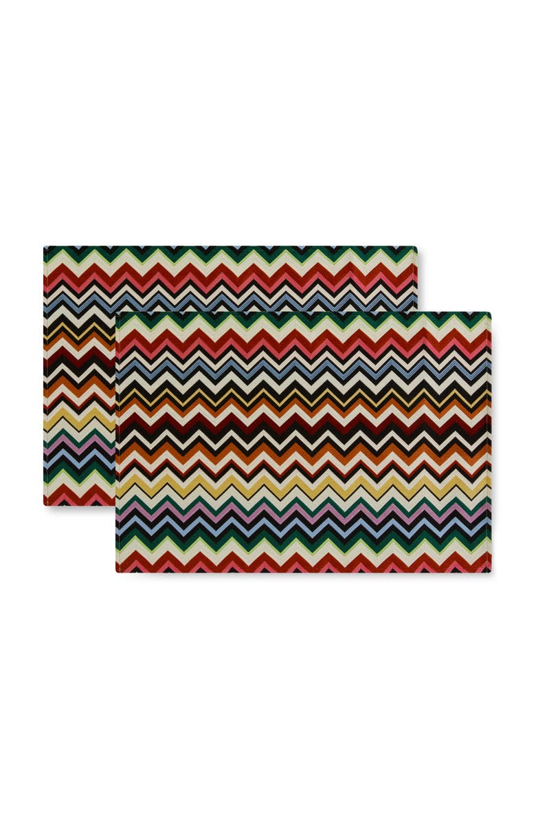 Missoni Home Pair Of Belfast Placemats 38x52 Cm, Alternate, color, Multicoloured