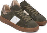 NeroGiardini Retro Low Top Leather Sneaker