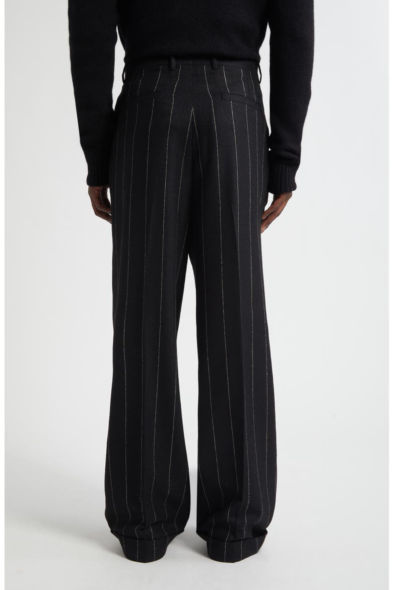 Pinstripe Alpaca Blend Pants, Alternate, color, S8051 RIGATO