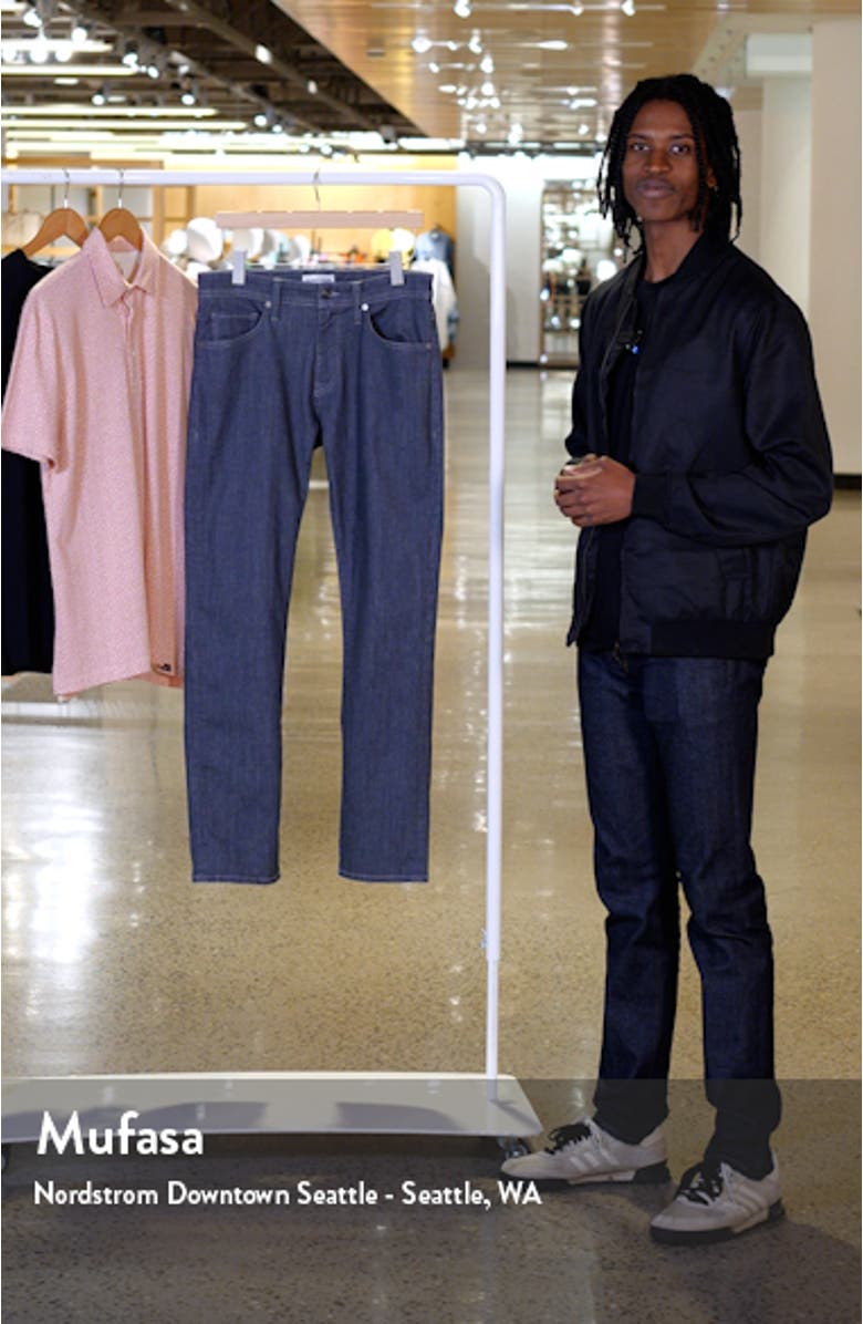 Slim Straight Leg Jeans, sales video thumbnail