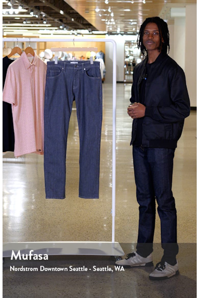 Slim Straight Leg Jeans video