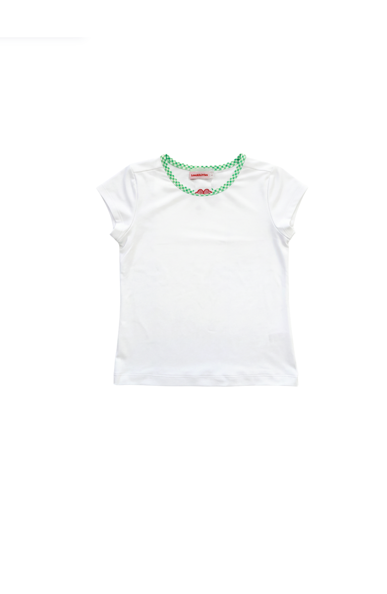 Love All Tennis Love All Littles Scarlett Top, Main, color, Green