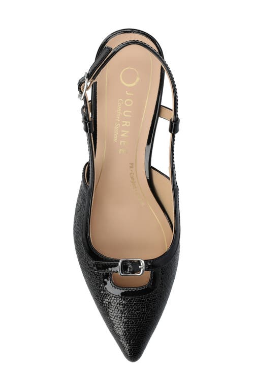 Journee Collection Padma Slingback Kitten Heel Pump