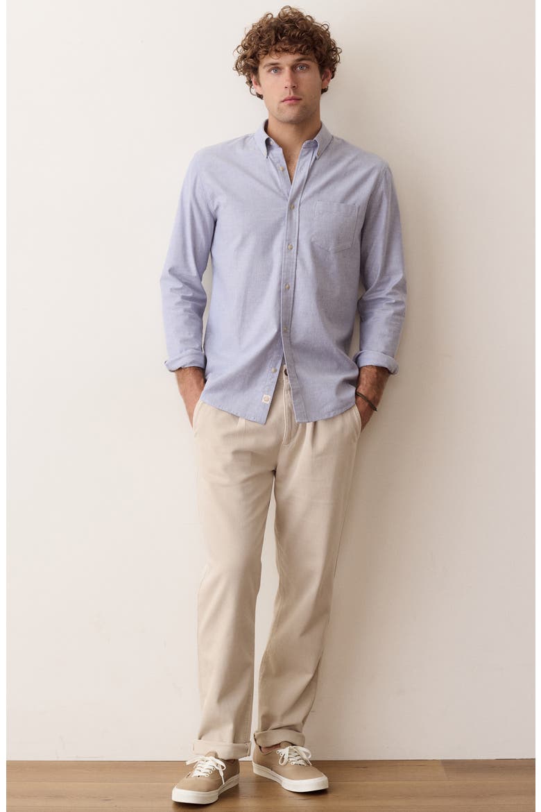 California Oxford Shirt, Alternate, color, BLUE