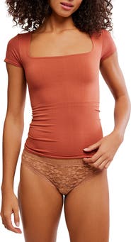 Free People Sunfade Clean Lines Baby T-Shirt