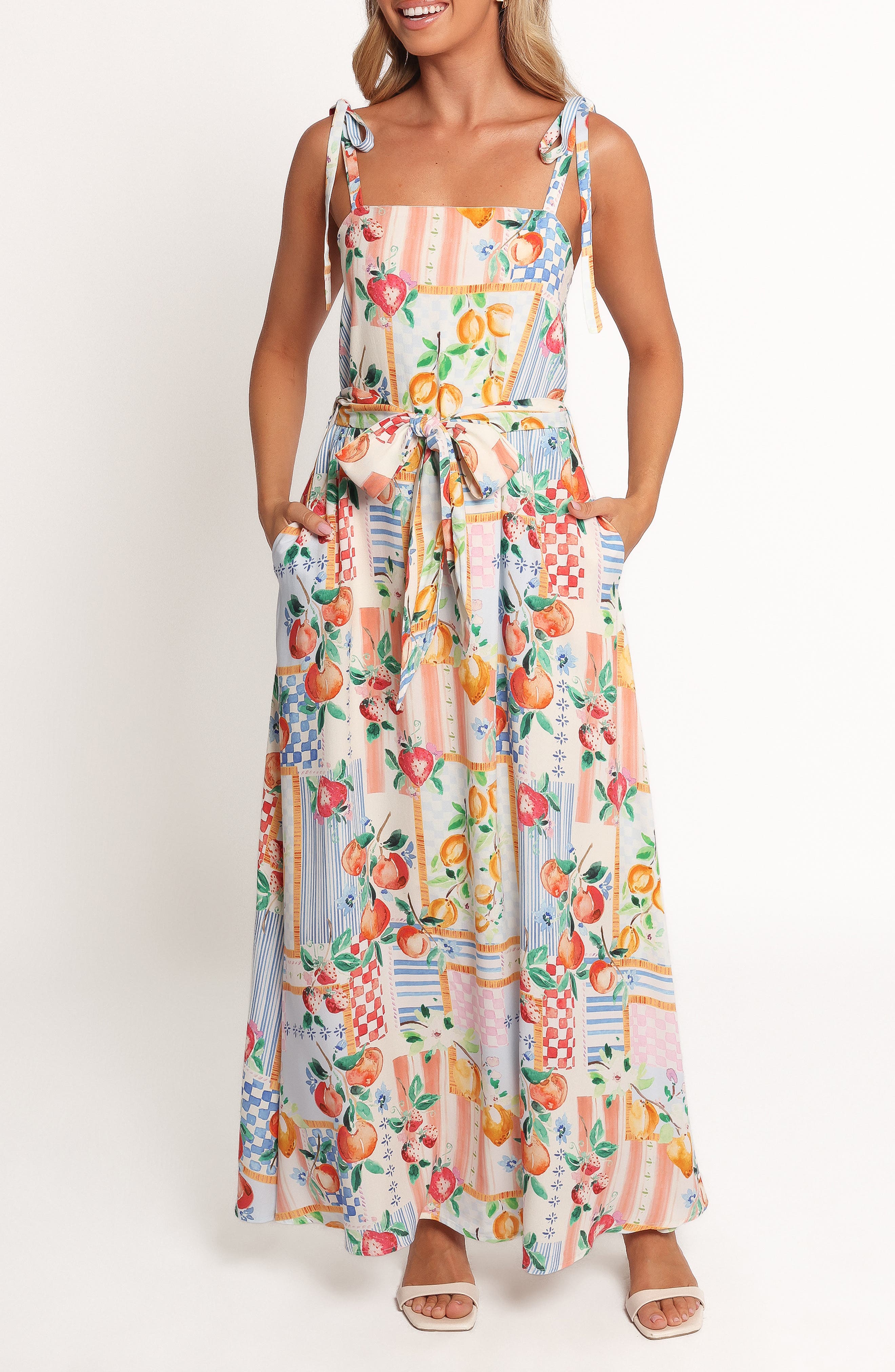 Petal & Pup Montreux Print Maxi Dress