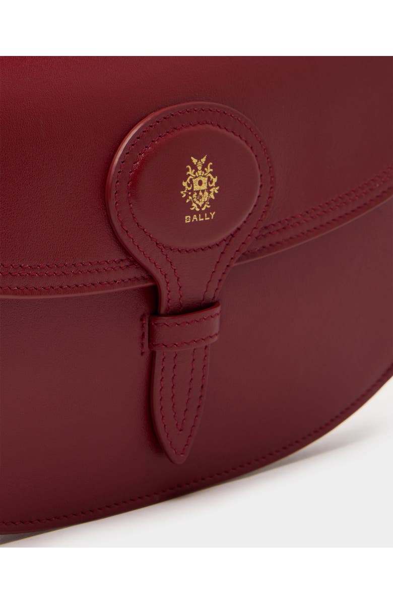 Bally Beckett Minibag in Leather, Alternate, color, Red