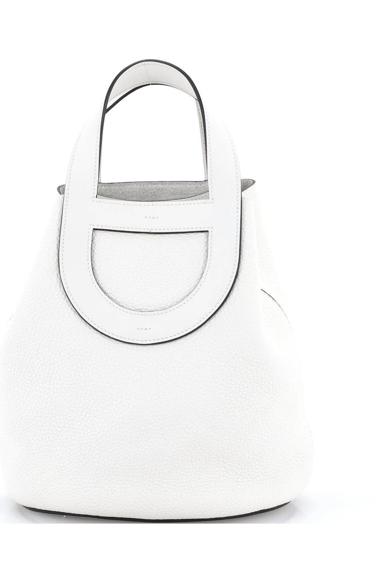 Pre-Owned Hermes In-The-Loop Bag Clemence with Swift 23, Main, color, New White