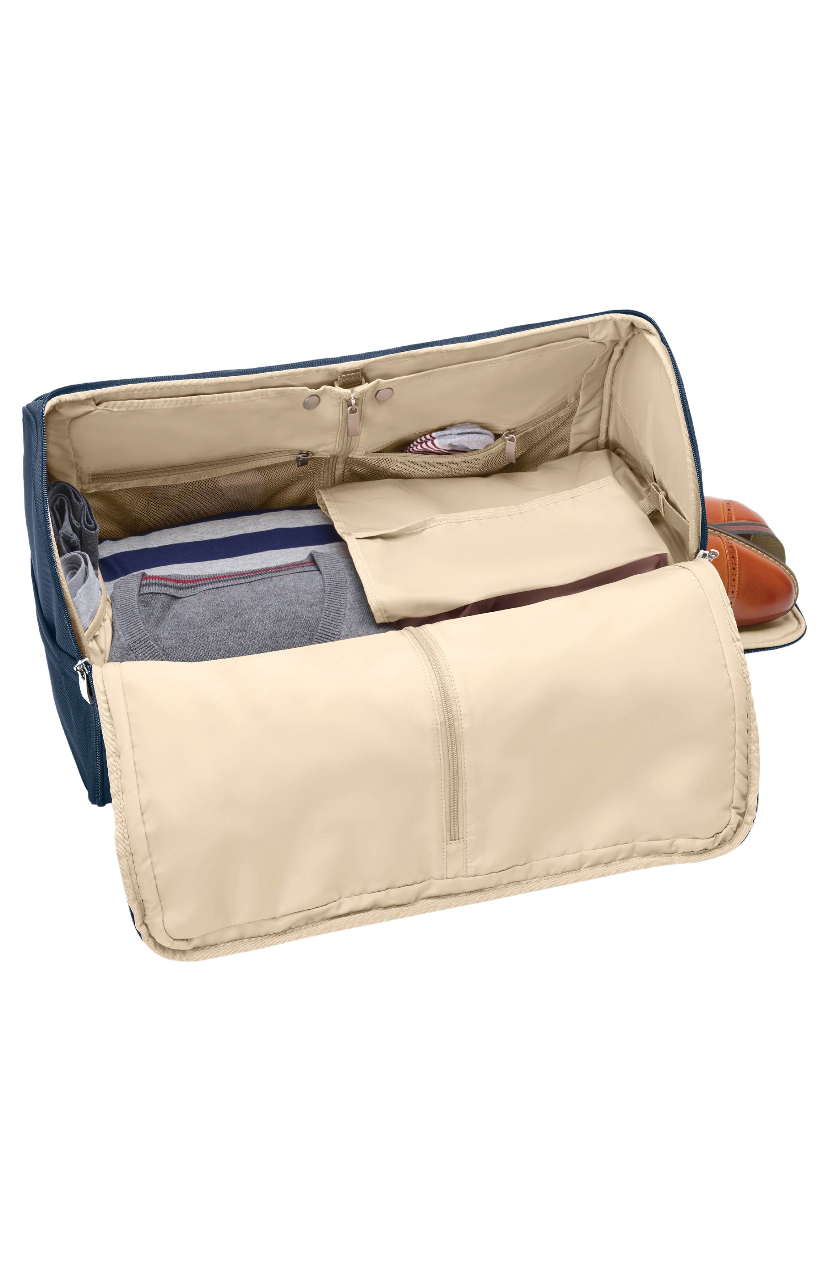 Baseline Garment Duffle Bag, Alternate, color, NAVY
