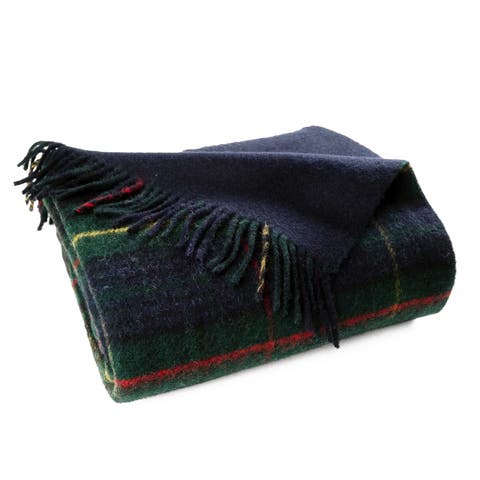 Highland Tweeds Double Cloth Reversible Throw