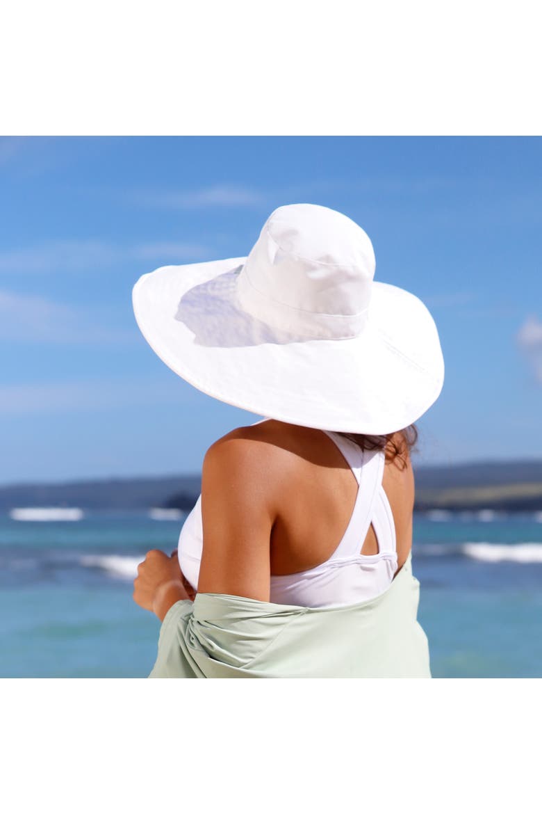 Max Shade Hat, Alternate, color, White