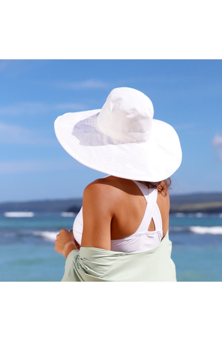 UV Skinz Max Shade Hat, Alternate, color, White