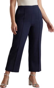 Jessica London Perfectease Wide Leg Crop Pant