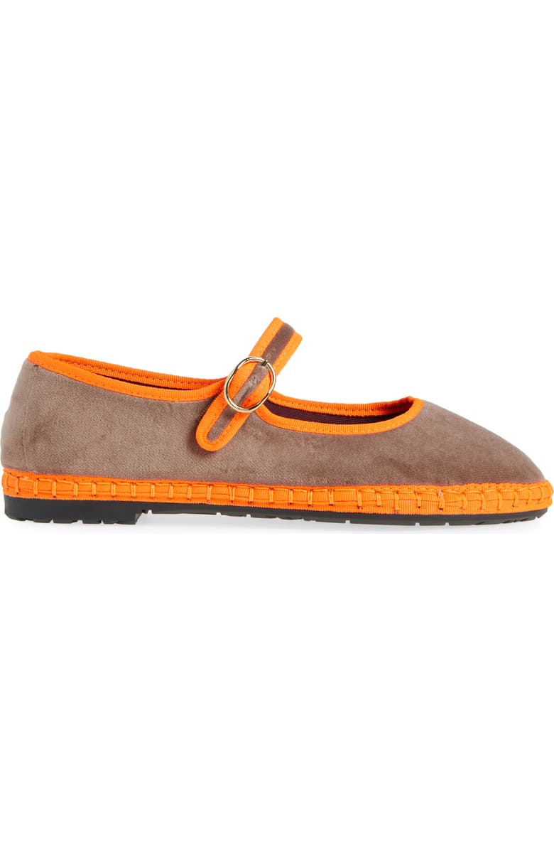 Flabelus Cora Mary Jane Flat, Alternate, color,