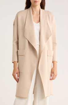 Open Front Long Cardigan