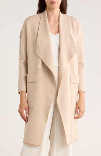 Open Front Long Cardigan