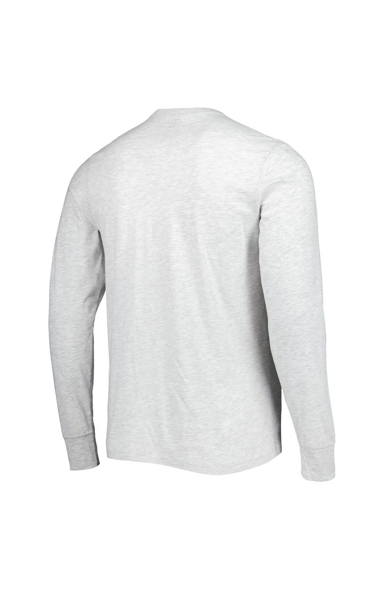 '47 Men's '47 Heathered Gray Houston Texans Dozer Franklin Long Sleeve T-Shirt, Alternate, color,