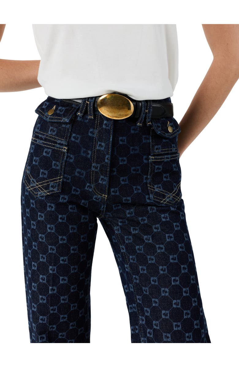 GERARD DAREL Anna High Waist Flare Jeans, Alternate, color, Raw