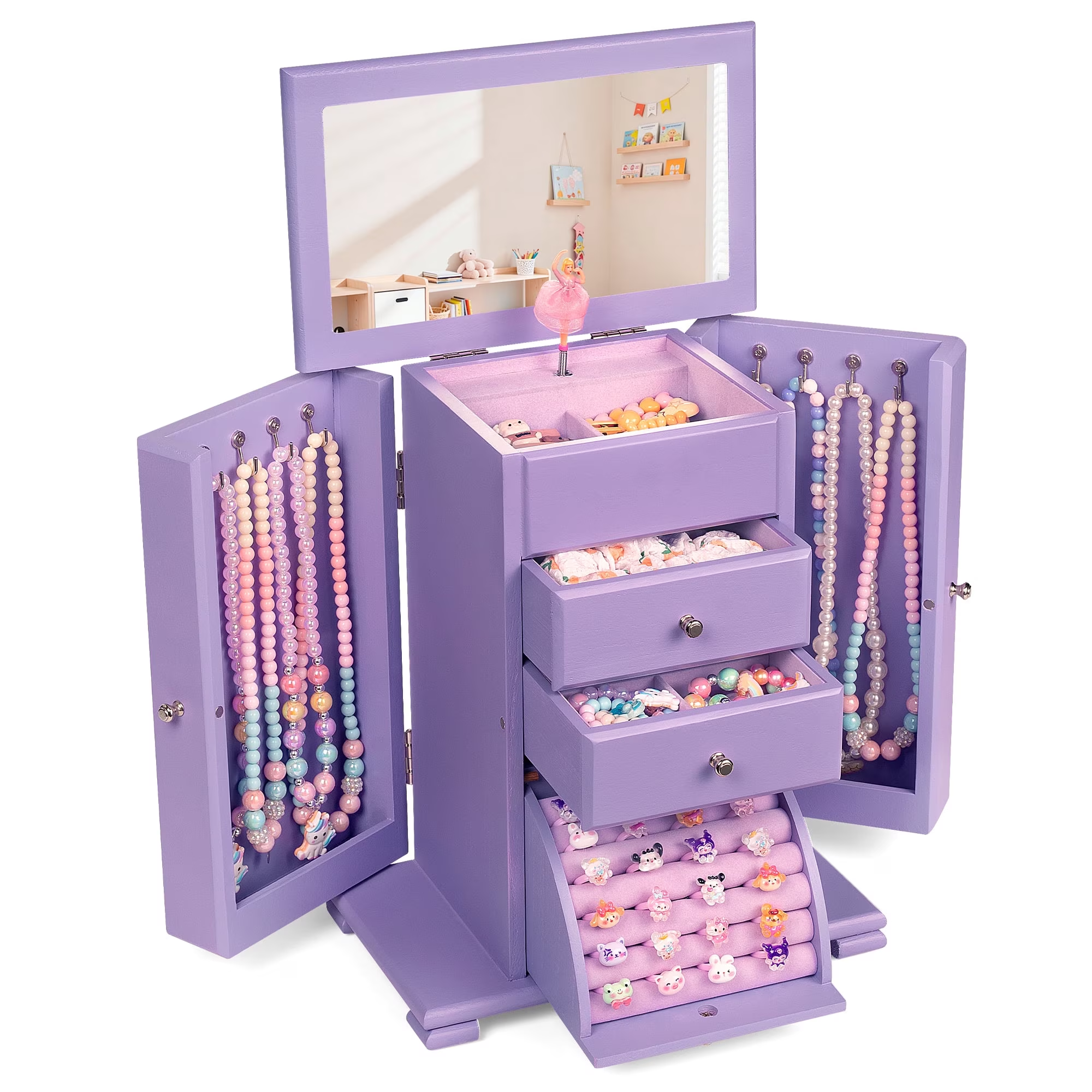 selected Purple