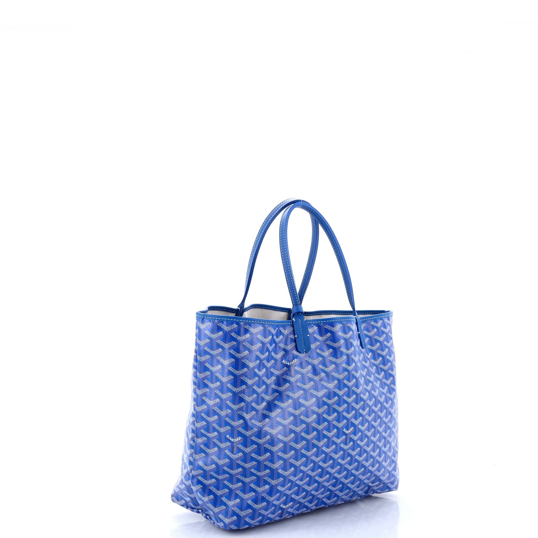 Saint Louis Tote Coated Canvas PM, Alternate, color, Blue
