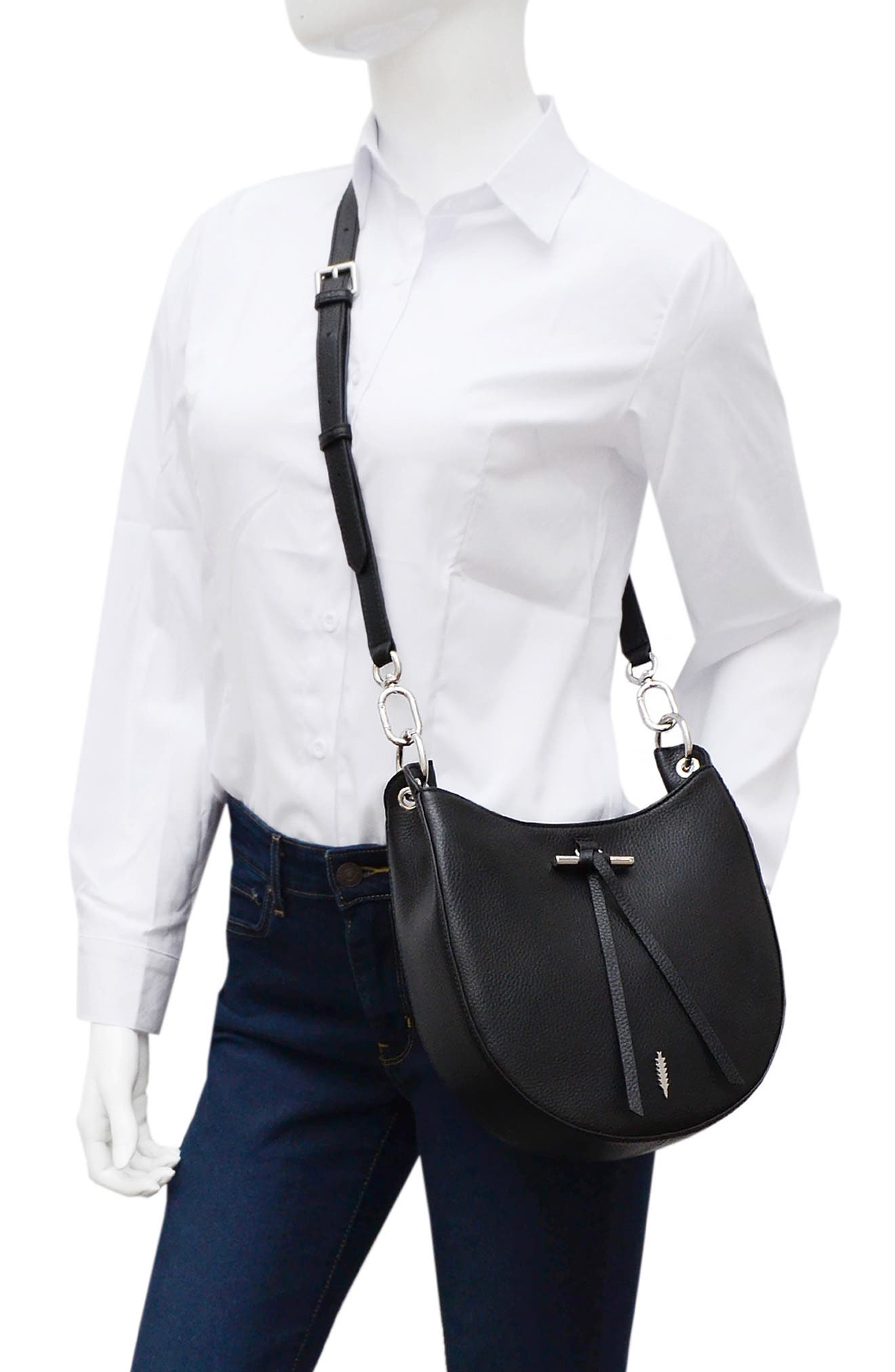 Thacker Sienna Leather Crossbody Bag, Alternate, color, 