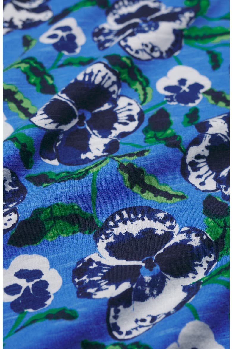 Tremayne Quay Organic Cotton Top, Alternate, color, SPRING PANSY SAIL