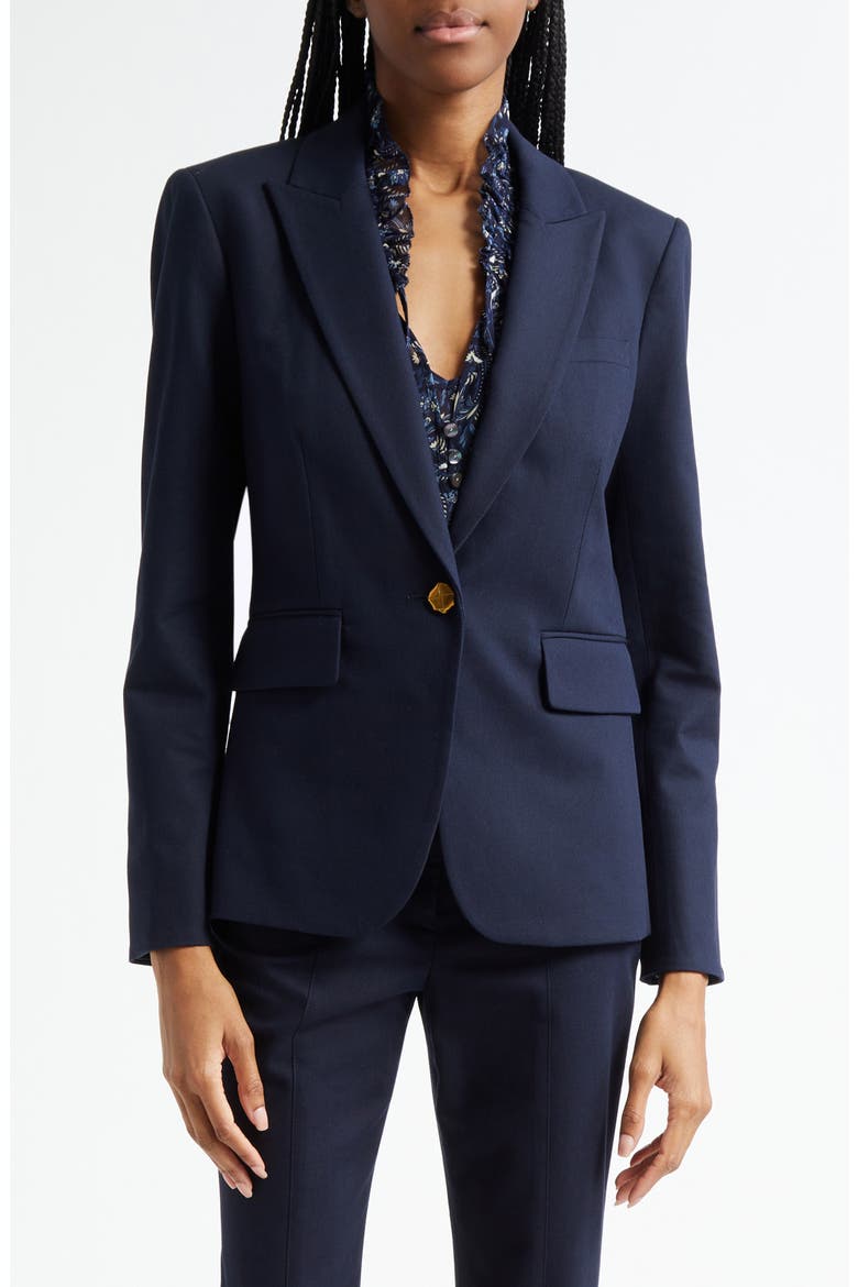 Cutaway Dickey Jacket, Main, color, NAVY