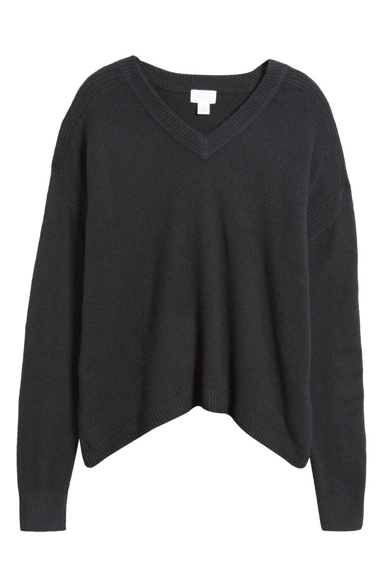 Caslon<sup>®</sup> V-Neck Sweater, Alternate, color, 