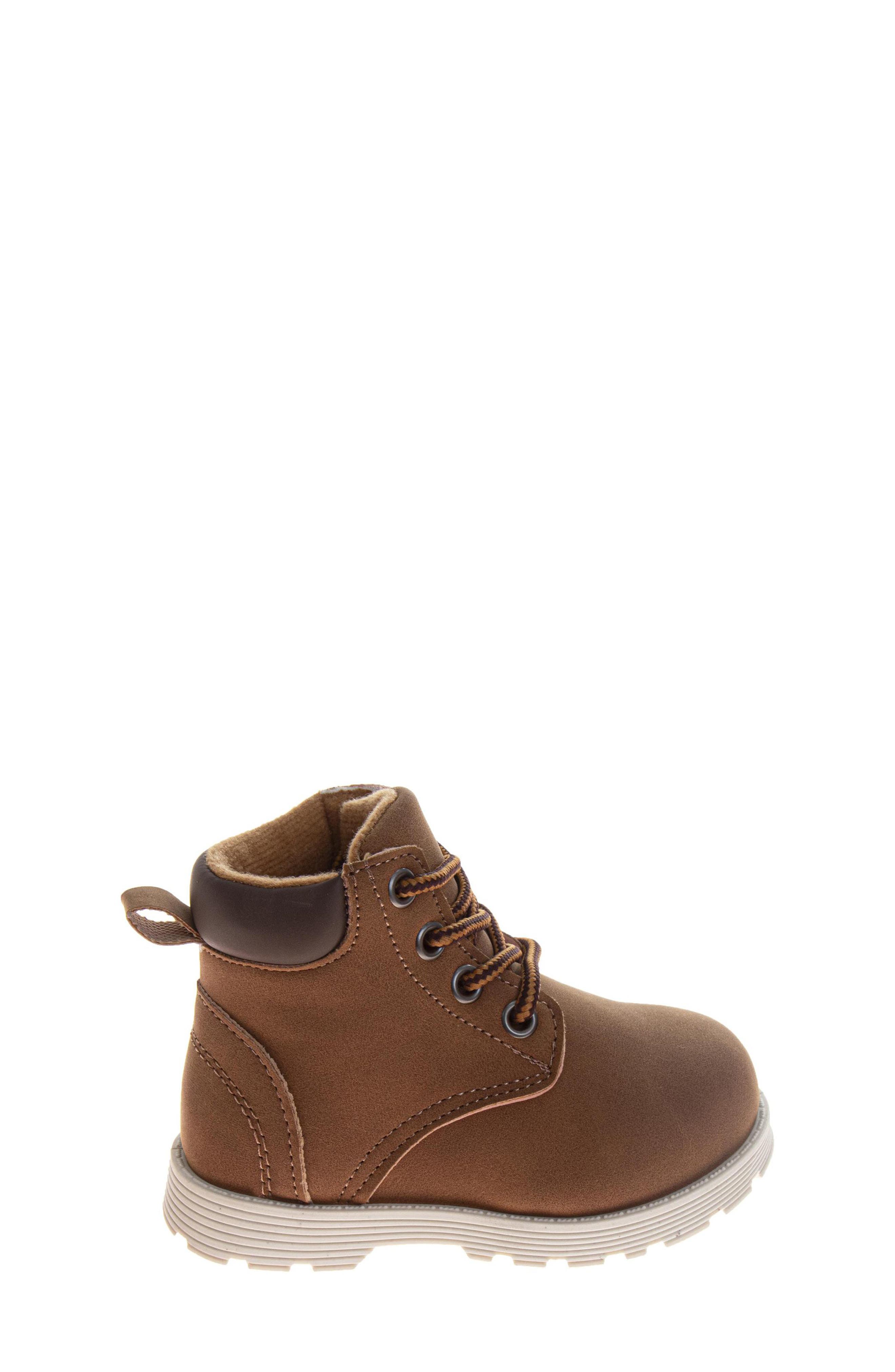 Kids' Lug Boot, Alternate, color, TAN